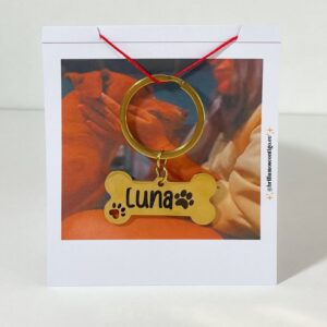 Tag/ Medalla para collar de mascotita✨