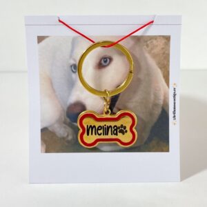 Tag/ Medalla para collar de mascotita 🐾