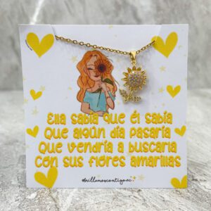 Cadena Girasol giratoria 🌻